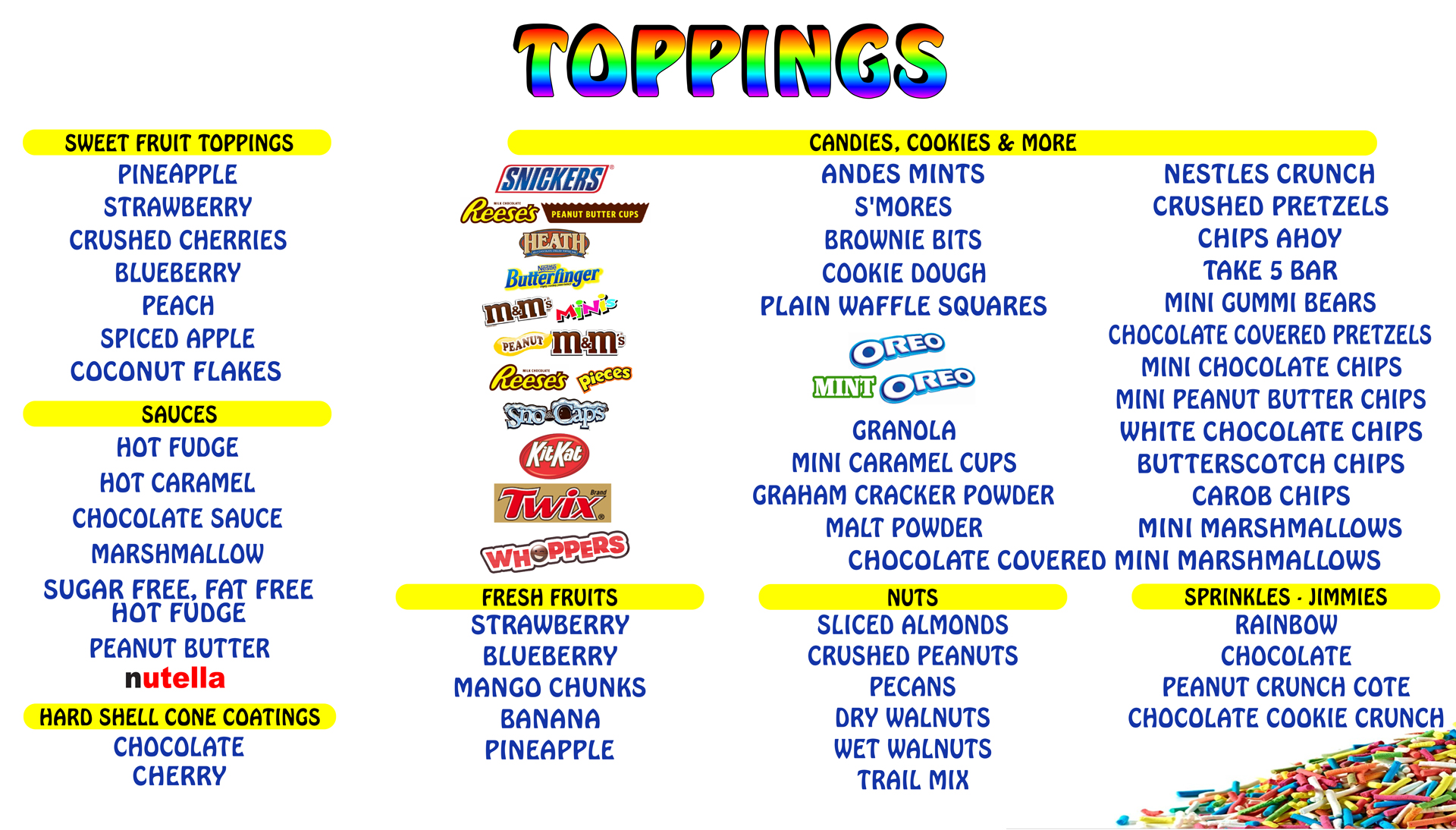 SunDaze Toppings