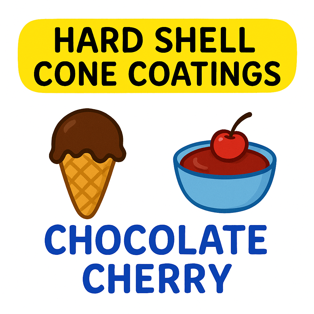 hard shell cone coatings