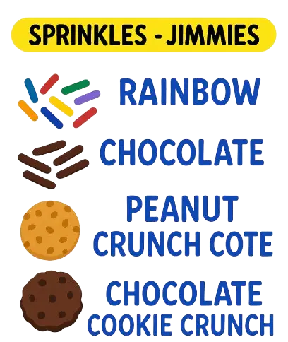 sprinkles - ice cream toppings